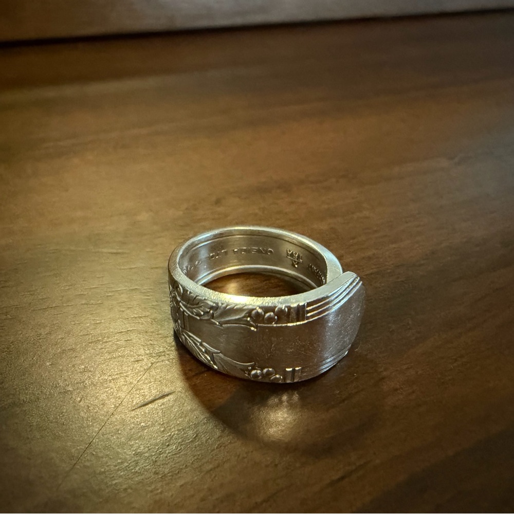 Handmade Spoon Ring - Picture 5 of 13